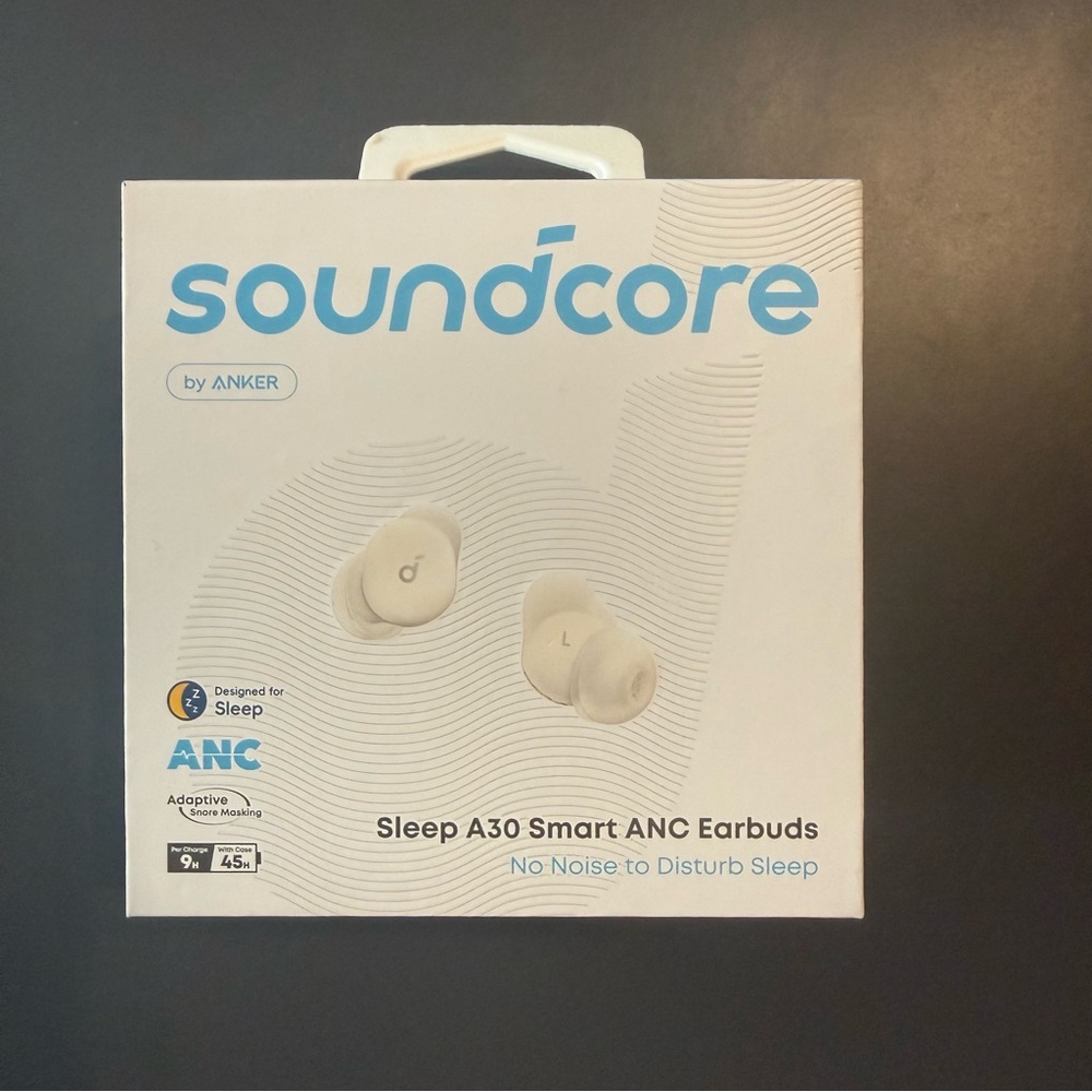 Sleep A30 ANC Earbuds - Cream